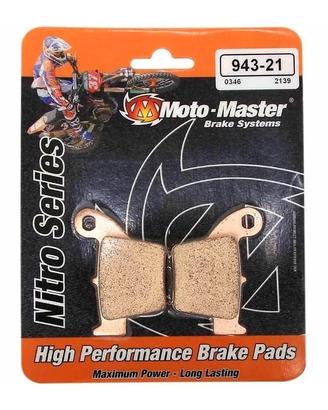 Pastiglie freno posteriori Moto-Master Nitro 09432