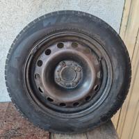 set 4 cerchi in ferro da 14 4 fori