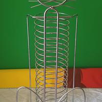 Porta cd gatto in acciaio