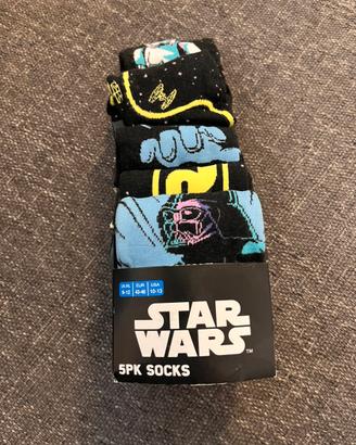 Calzini Star Wars 5 paia taglia 43-46