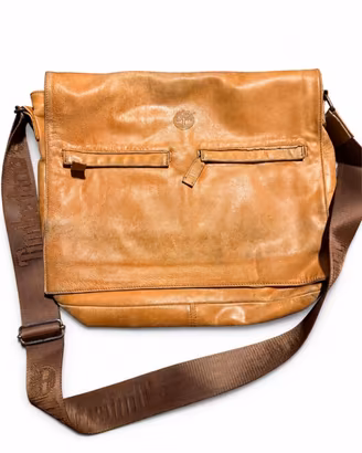 Borsa Timberland vera pelle