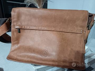 Borsa Leaf Vera pelle, Italian leather house