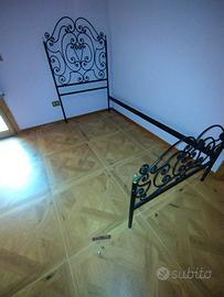 Letto singolo ferro battuto