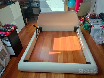 Struttura letto contenitore matrimoniale