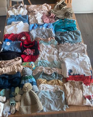 ABBIGLIAMENTO INVERNALE  NEONATO 18/24