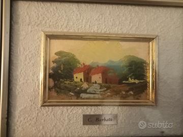 Due quadri  pittore C Barbato