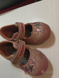 scarpe di pelle Geox bimba nr 20