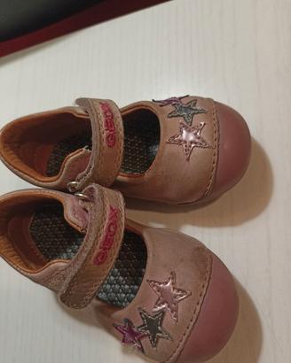 scarpe di pelle Geox bimba nr 20