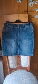 Gonna corta in denim Camaïeu 