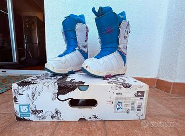 Scarponi Snowboard donna Burton mint tg.6,5 (37 EU