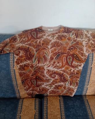 MAGLIA GIROCOLLO ERTO FANTASIA