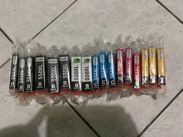 Cartucce Canon Compatibili PGI-550XL CLI-551XL