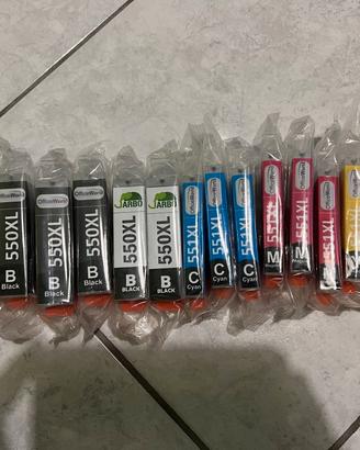 Cartucce Canon Compatibili PGI-550XL CLI-551XL