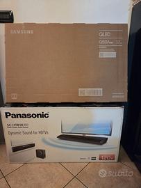 SmartTV Samsung 32' Qled in garanzia + Sound Bar