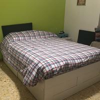 letto  contenitore piazza e mezza con materasso