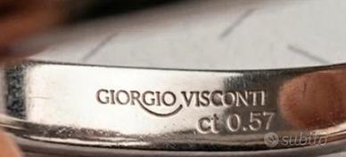 Solitario oro 18k