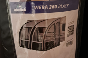 Veranda caravan obelink viera black