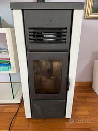 Stufa a pellet 8 kW Palladio Power System Islanda