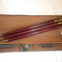 Bacchette per pulizia fucile in legno anni '40