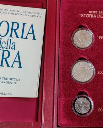 Monete argento Addio alla Lira 1999.