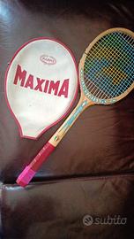 Racchetta Tennis in legno - Maxima Diana vintage