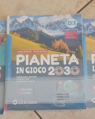 libro di geografia: Pianeta in gioco 1