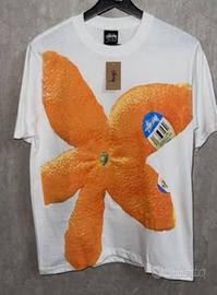 Stussy Citrus Tee 'White'  NUOVA