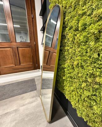 Specchio 120 x 40 cornice oro Maison Du Monde