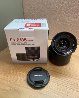 Samyang 35 1.2 fujifilm