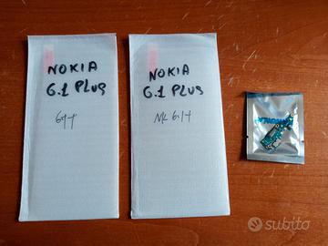 Nokia 6.1 Plus-Dock di ricarica e pellicole vetro