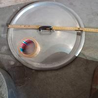 Pentola RAME Pentola ALLUMINIO coperchio ALLUMINIO