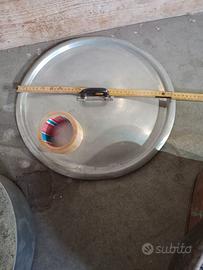 Pentola RAME Pentola ALLUMINIO coperchio ALLUMINIO