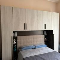 armadio ponte + letto + comò