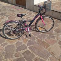 bicicletta btwin bambina/ragazza ruote 24