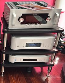 Bassocontinuo Accorden Ripiani per HI-FI in Pelle