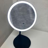 Specchio ingranditore X3 da tavolo con luce led