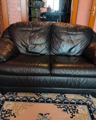 DIVANI IN PELLE MARCA " DIVANI E DIVANI"