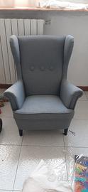 poltroncina bambini strandmon IKEA