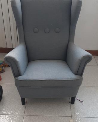 poltroncina bambini strandmon IKEA