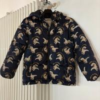 Piumino idrorepellente “dinosauri”