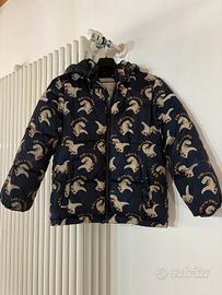 Piumino idrorepellente “dinosauri”