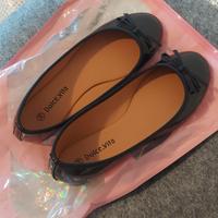 Ballerine nere lucido