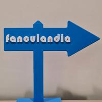 Segnale da Scrivania – Stampa 3D in PLA Blu