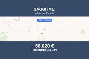 Immobile in asta di 95 m² con box auto a Gaggi