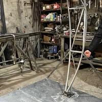 Struttura mezza luna per danza aerea non spedibile