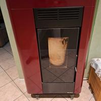 stufa a pellet Annabella rossa
