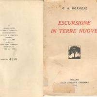 Giuseppe antonio borgese escursione in terre nuove