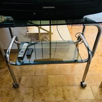 Mobile porta Tv in vetro