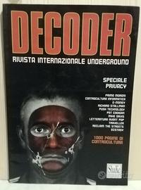 Decoder 12 Rivista Internazionale Underground 1998