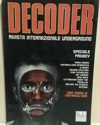 Decoder 12 Rivista Internazionale Underground 1998